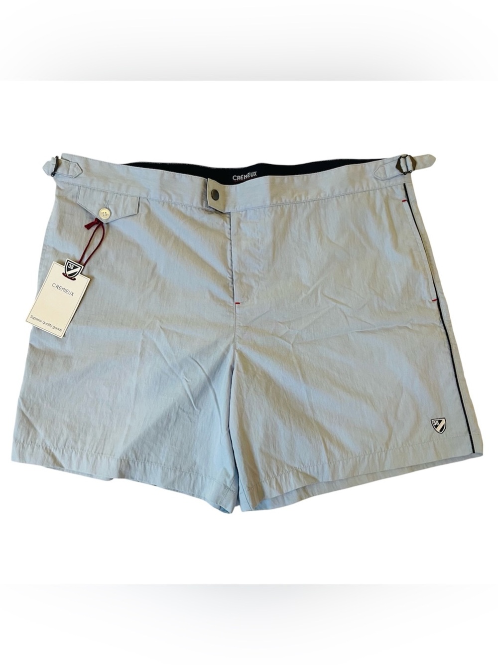 Cremieux Light Blue Men's Swim Shorts, Sz XL